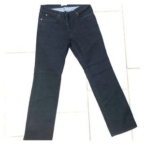 EILEEN FISHER dark denim.